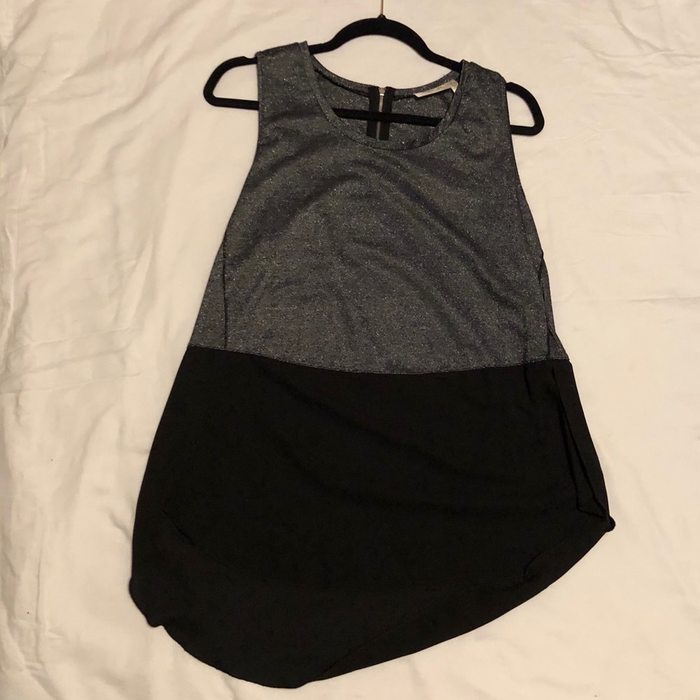 Silver and Black RD Style Tank